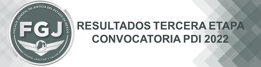 Image 19: Resultados de convocatoria tercera etapa policía de investigación